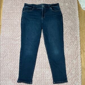 Maurices Dark Blue Skinny Jeans